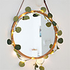 1X 2M Ivy Eucalyptus Leaves Fairy Garland Flexible String Lights For Xmas New Year Holiday Decoration Hanging Lighting AA Battery Power (Come Without Battery)