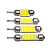 1x C10W C5W LED COB Festoon 31mm 36mm 39mm 41/42mm 12V White bulbs for cars License plate Interior Reading Light 6500K 12SMD