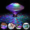1X IP68 Floating Underwater Light RGB Submersible LED Glow Show Swimming Pool Hot Tub Spa Lamp Baby Bath Light AAA Battery Power (Come without Battery)