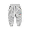2-9T Boys Cartoon Print Car Pattern Cotton Pants Elastic Sweatpants miniinthebox