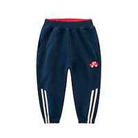 2-9T Boys Pants Car Streak Elastic Sweatpants miniinthebox