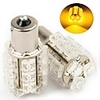 2 Amber LED Car Bulbs with 18 LED