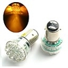 2 Amber LED Car Bulbs with 24 LED