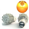 2 Amber LED Car Bulbs with 45 LED