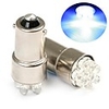 2 Blue LED T4W Car Bulbs with 6 LED