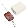 2-Channel Fixed Code Remote Control Switch and 2-Key Transmitter (White)