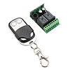 2-Channel Remote Control Receiver and Metal 2-Key Transmitter