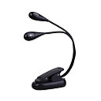 2 Head Book clip light
