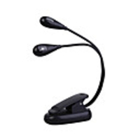 2 Head Book clip light