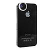 2-in-1 0.68x Wide-angle and 4x Macro Magnet Lens with Back Case for iPhone 4,  4S,  the New iPad and iPad 2