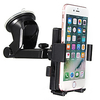 2 in 1 5V 2A Qi Wireless Car Charger Windshield Console with Dock Mount Holder For Samsung Xiaomi Huawei Apple