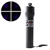 2-in-1 6-LED White Light Flashlight 200mW Stars Light Show Purple Laser Pen (3 AAA)