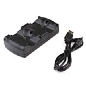 2-in-1 Controller Charging Dock Station for PS3 Move