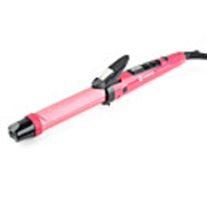 2-in-1 Hair Straightener Curler (Pink)