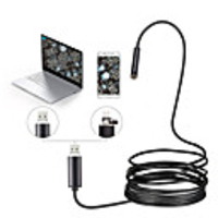 2 in 1 HD waterproof 7.0mm mobile phone Android endoscope 1 meter mobile computer universal endoscope