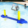 2 in 1 Inflatable Pool Float Volleyball Net Set for Kids Summer Game Water Toys Pool Volleyball Ball Indoor Outdoor Activities Easter Games Lake Swimming Pool Beach Toys for Toddler Teen Boys Girls miniinthebox