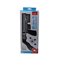 2-in-1 MotionPlus Laser Gun for Wii Remote and Nunchuk