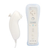 2-in-1 Remote Controller with MotionPlus and Nunchuck for Wii (White)