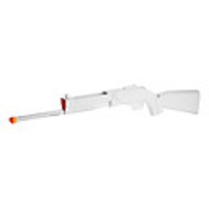 2-in-1 Rifle Shotgun for Wii (White)