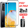 2 in 1 Screen Protector Full Protective Glass For Huawei P40 Pro lite Back Camera Lens film Tempered Glass On Huawei P40 Pro