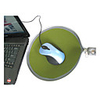 2-in-1 Travel Mouse Bag and Pad (Grey)