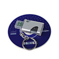 2-in-1 USB 2.0 MicroSD/TF SIM Card Reader Keychain(Color Assorted)