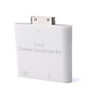 2-in-1 USB SD Card Reader Camera Connection Kit for iPad/iPad 2