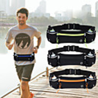 2 L Hiking Backpack Anti-Slip Waterproof Zipper Sweat-Wicking Outdoor Marathon Hiking Climbing Lycra Black / Orange Black Black / Green