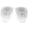 2-LED 3-Mode Fog Bicycle Light - White (Pair/2 CR2032)