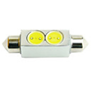 2 LED White Bulbs (2pcs,  12V)