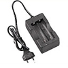 2 Lithium Battery Wired AC Digital Li-Ion 18650 Travel EU Charger