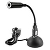 2 Megapixel Flexible Neck Style USB 2.0 Webcam with Desktop Holder (Black)