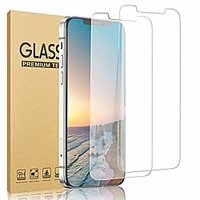 [2 pack] compatible with iphone 12 / iphone 12 pro tempered glass screen protector [anti-scratch] [no bubble] [case friendly] compatible with iphone 12 / iphone 12 pro 5g (6.1) 2020 miniinthebox