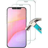 [2 pack] compatible with iphone 12 pro 5g tempered glass screen protector (6.1),  ultra hd transparent protective film [9h hardness] [anti-fingerprint] [anti-scratch] [bubble free] for most cases miniinthebox