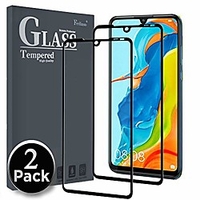 2-Pack Full Cover Screen Protector For Huawei P40 lite P30 P40 Pro Full Glue Tempered Glass Case Friendly Protective Film For Nova 5T/Nova 8/Mate 30 Pro miniinthebox