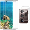 2 pack galaxy note 20 ultra screen protector 1 pack camera lens protector,  support fingerprint tempered glass film for samsung galaxy note 20 ultra