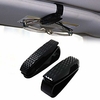 2 Pack Glasses Holders for Car Sun Visor Sunglasses Eyeglasses Holder Clip Hanger Mount with Ticket Card Clip miniinthebox