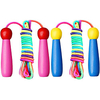 2 Pack Kids Jump Ropes Adjustable Jump Rope Kids Fitness Skipping Rope Skipping Rope with Wooden Handle for Exercise Workout miniinthebox
