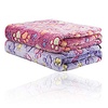 2 pack puppy blanket for pet cushion small dog cat bed soft warm sleep mat,  pet dog cat puppy kitten soft blanket doggy warm bed mat paw print miniinthebox