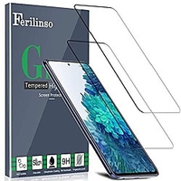 [2 pack] screen protector for samsung galaxy s20 fe / a51 [tempered-glass] [military protective] [hd clear] [case friendly] [anti-fingerprint] [anti-scratch] [bubble free] miniinthebox