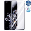 2-pack Tempered Glass Screen Protector For Galaxy S21 Ultra Case Friendly Support Fingerprint Sensor Anti-Fingerprint No Bubble Full Coverage For Samsung Galaxy S21plus/S20Plus/S20ultra/S10 miniinthebox
