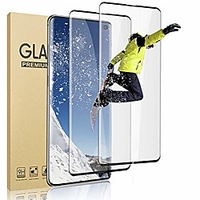 2 pack Tempered Glass Screen Protector For Samsung Galaxy S21,  9H Hardness 3D curved full coverage case friendly screen glass HD protective film for Samsung Galaxy S21 S21 Ultra S10 S20 FE S20ultra miniinthebox