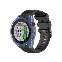 2 Pack Watch Case Compatible with Garmin Approach S62 Scratch Resistant Ultra-thin All Around Protective Soft TPU Watch Cover miniinthebox