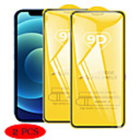 2 PCS 9D Full Cover Tempered Glass Film For iPhone 12 Pro Max Tempered Glass Screen Protector For iPhone 11 X XS XR Xs Max 7 8 Mini