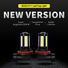 2 Pcs Automobile Led Fog Lamp H11 Lamp Fog High Power LED Bulbs Headlamp Highlight Led Headlight Car Led White 8.5W Light