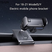 2 Pcs Car Cell Phone Mount for Tesla Model 3 Y Fixed Clip Safety Cell Phone Holder Stand Tesla Phone Mount for Screen HUD Phone Hold miniinthebox