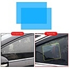 2 pcs car film Anti rain film water repellent car mirror transparent window films Anti glare rearview mirror Anti fog waterproof film