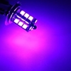 2 Pcs Car LED Fog Lights H7 /H11 /9005 /9006 RGBW Multi-Color 5050 27 SMD Decoration Lamps With Remote Control