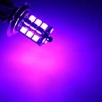 2 Pcs Car LED Fog Lights H7 /H11 /9005 /9006 RGBW Multi-Color 5050 27 SMD Decoration Lamps With Remote Control