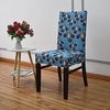 2 Pcs Floral Printed Stretch Spandex Dining Chair Cover,  Stretch Chair Cover,  Chair Protector Cover Seat Slipcover with Elastic Band for Dining Room, Wedding,  Ceremony,  Banquet, Home Decor miniinthebox